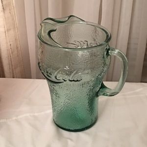Vintage Cocoa Cola beverage pitcher